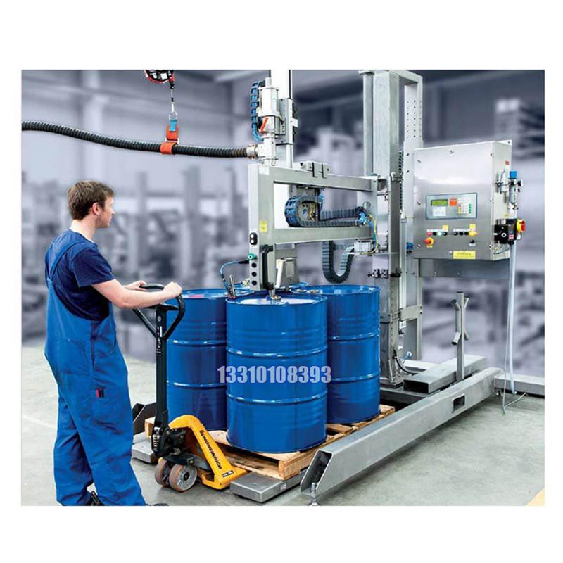 200升防爆溶劑灌裝機,有泡沫灌裝機更準確的智能化灌裝設備