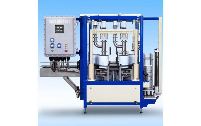 全自動旋轉式罐頭灌裝機